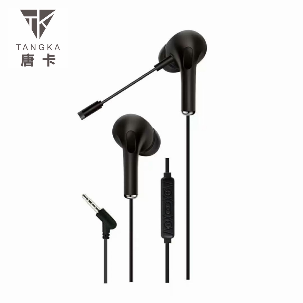 运动有线小耳机声辩位游戏入耳式耳机 带唛调音电脑耳机马卡龙色厂AKZ-D9