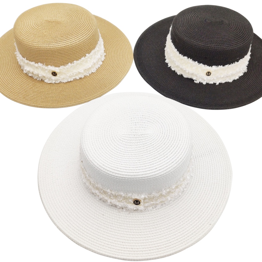 Flat-Top, Flat-Edge, Stylish Sunscreen Hat