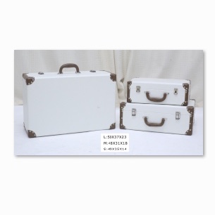 复古箱老式皮箱手提木箱仿古箱收纳箱子店铺橱窗装饰陈列道具