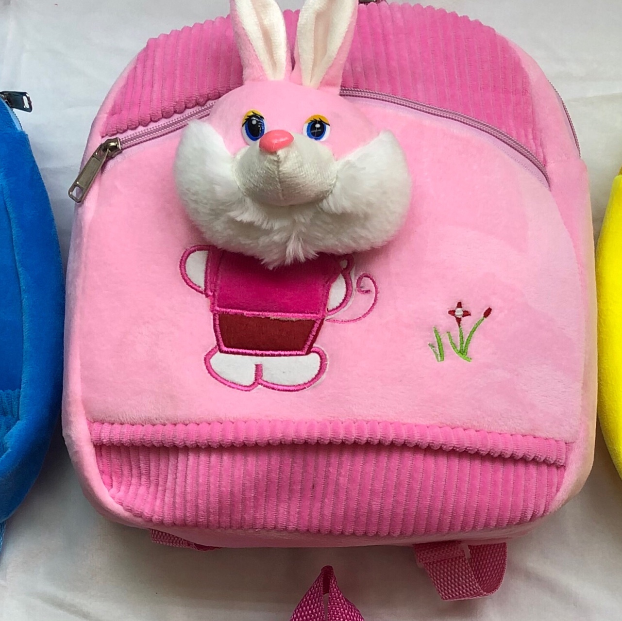 Plush toy doll cartoon backpack kindergarten cartoon backpack for boys and girls backpack 86