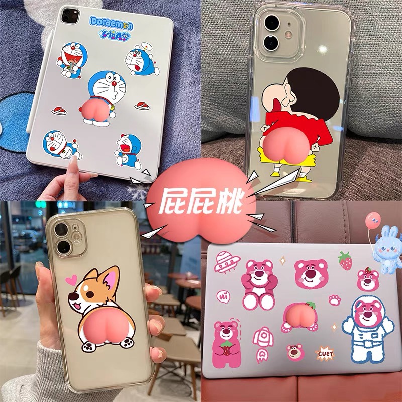 爆款屁桃贴贴纸防撞车