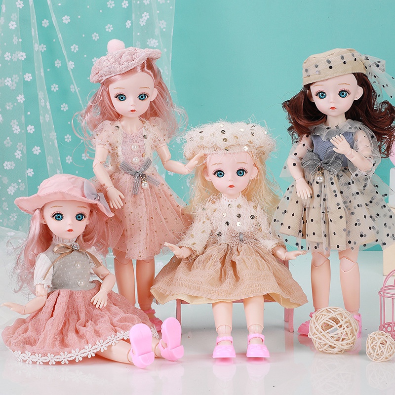 新款12cm迷糊礼盒装娃娃女孩玩偶玩具幼儿园培训班万圣节圣诞礼物详情1