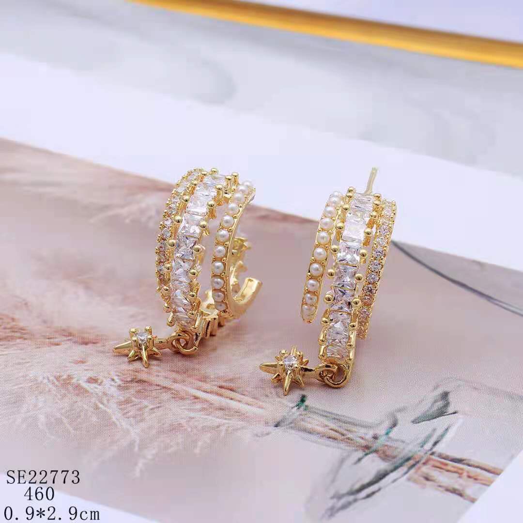 Circonitas perlas orejeras
