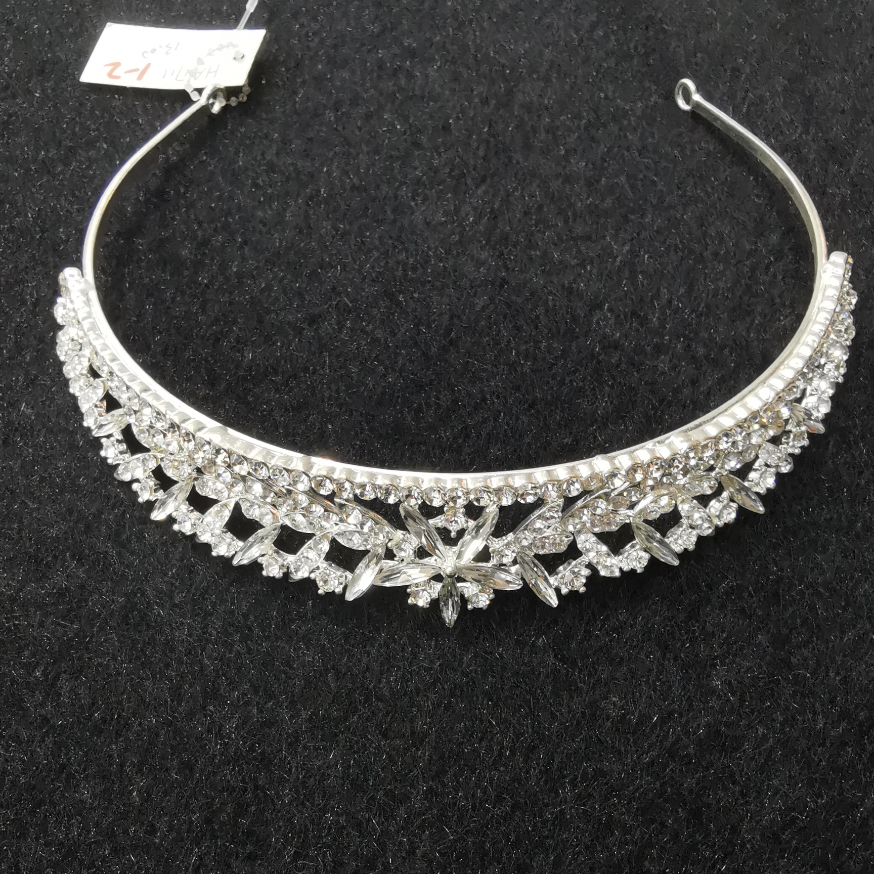 Premium Silver Senmei Girls Girls Hair Accessories Atmospheric Princess Ice Lady Crown Tiara Premium Yili 014