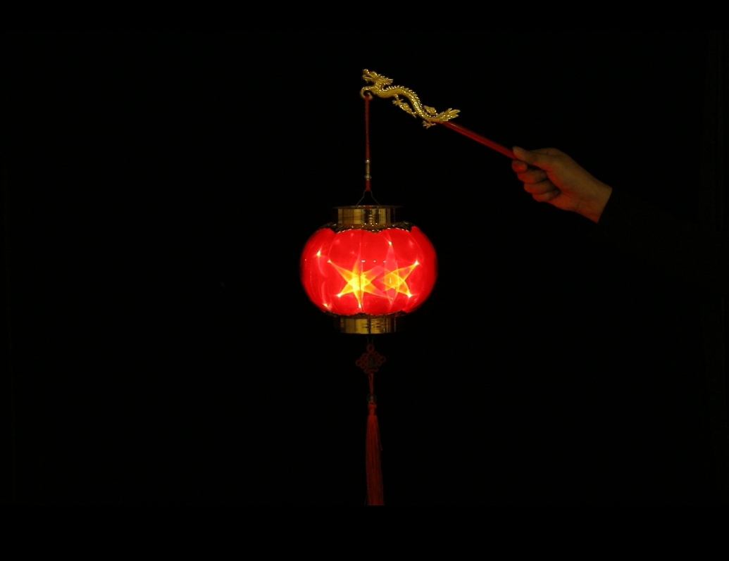 2021 New Year Decoration Small Red Lantern Children's Portable Housewarming With Light Light Spring Festival Hanging Lantern Red Palace Lamp details Picture