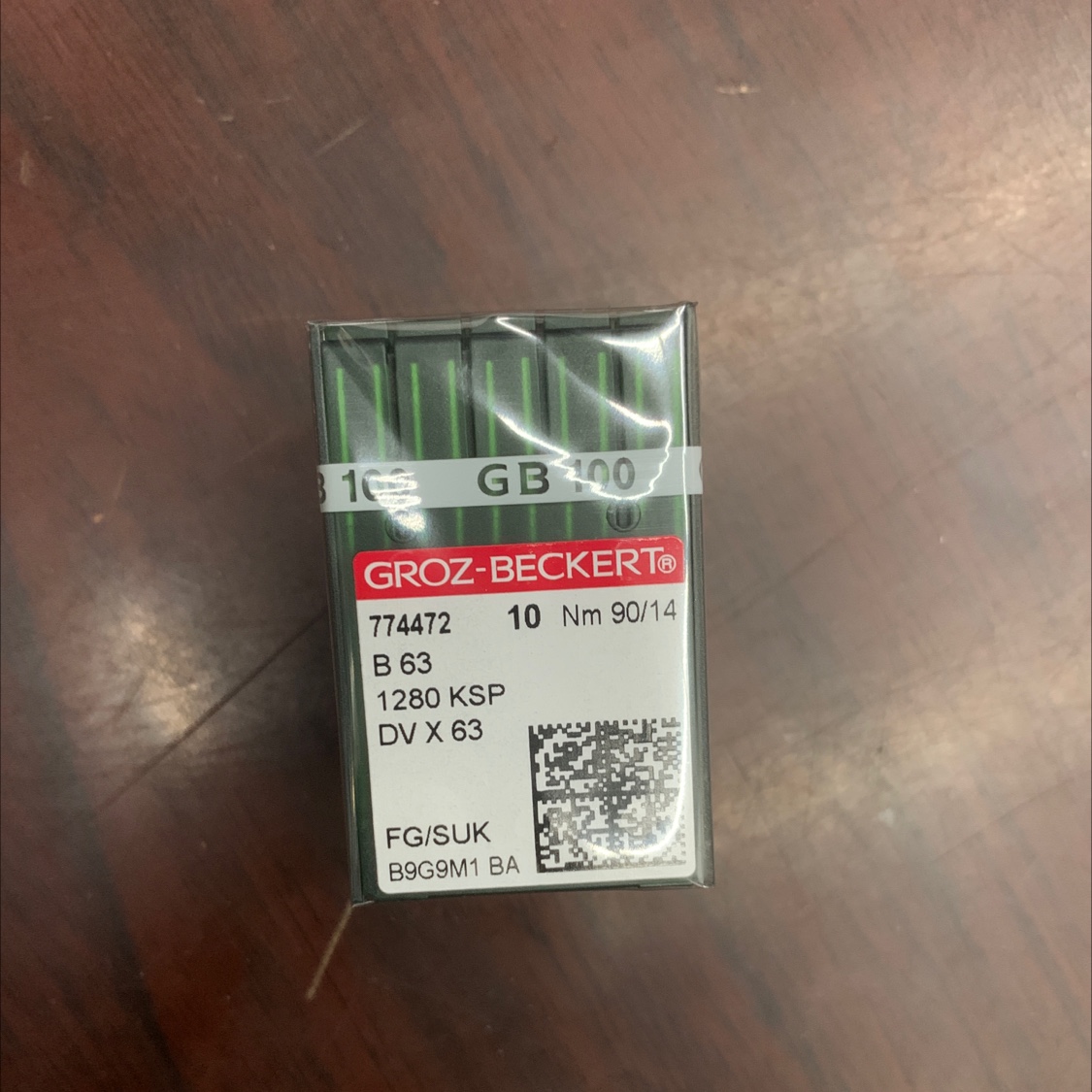 German original imported Groz-Beckert B63-90/14 needle details Picture