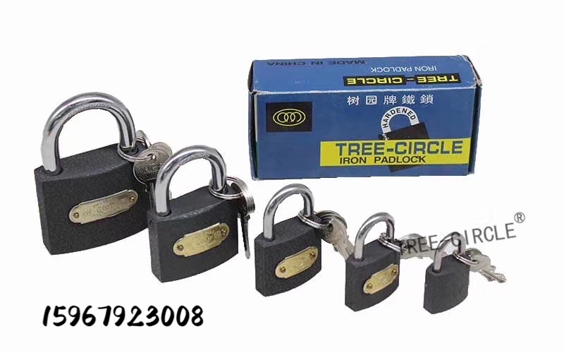 The thick gray iron lock is 32MM details Picture