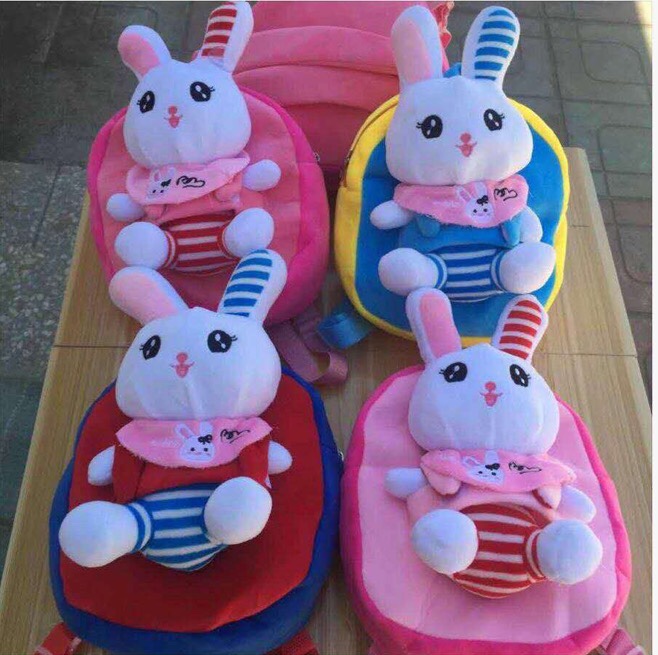Cartoon figure stuffed toy schoolbag 64