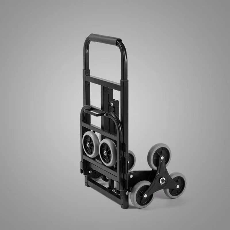 Large iron ladder cart, luggage cart, shopping cart, handcart detail image 1