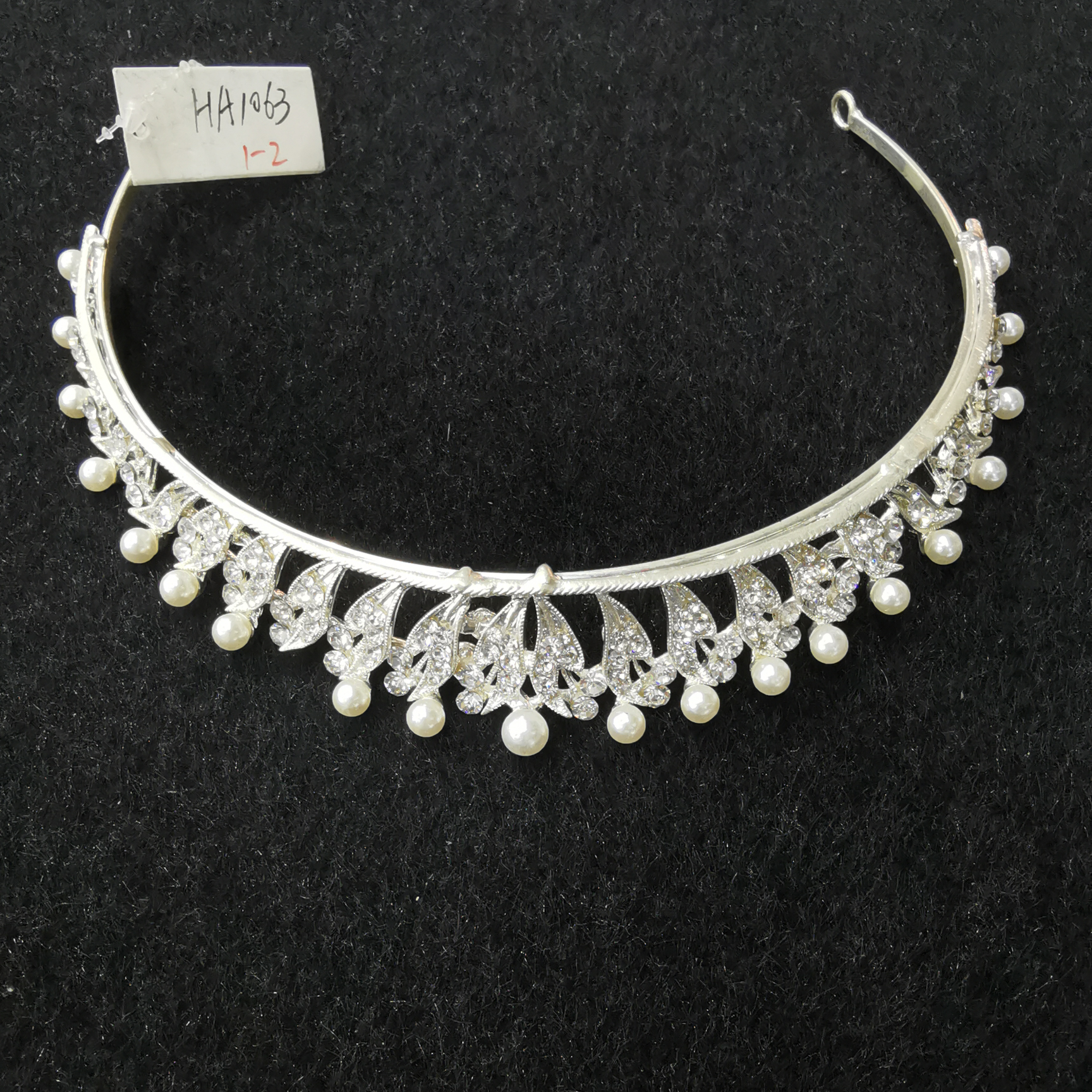 Little Girl Crown Tiara Handmade Fairy Beauty Girl Girl Hair Accessories Atmospheric Princess Ice and Snow Girl Crown Yi Li 043 thumbnail