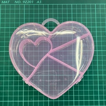 Pink love sets are available in the Square storage box