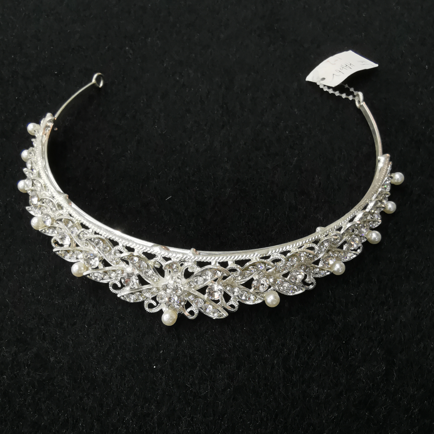 Top grade! Silver children's Big Crown Headdress Handmade Xianmei Girl Girl Hair accessories Atmospheric Princess Yi Li 064