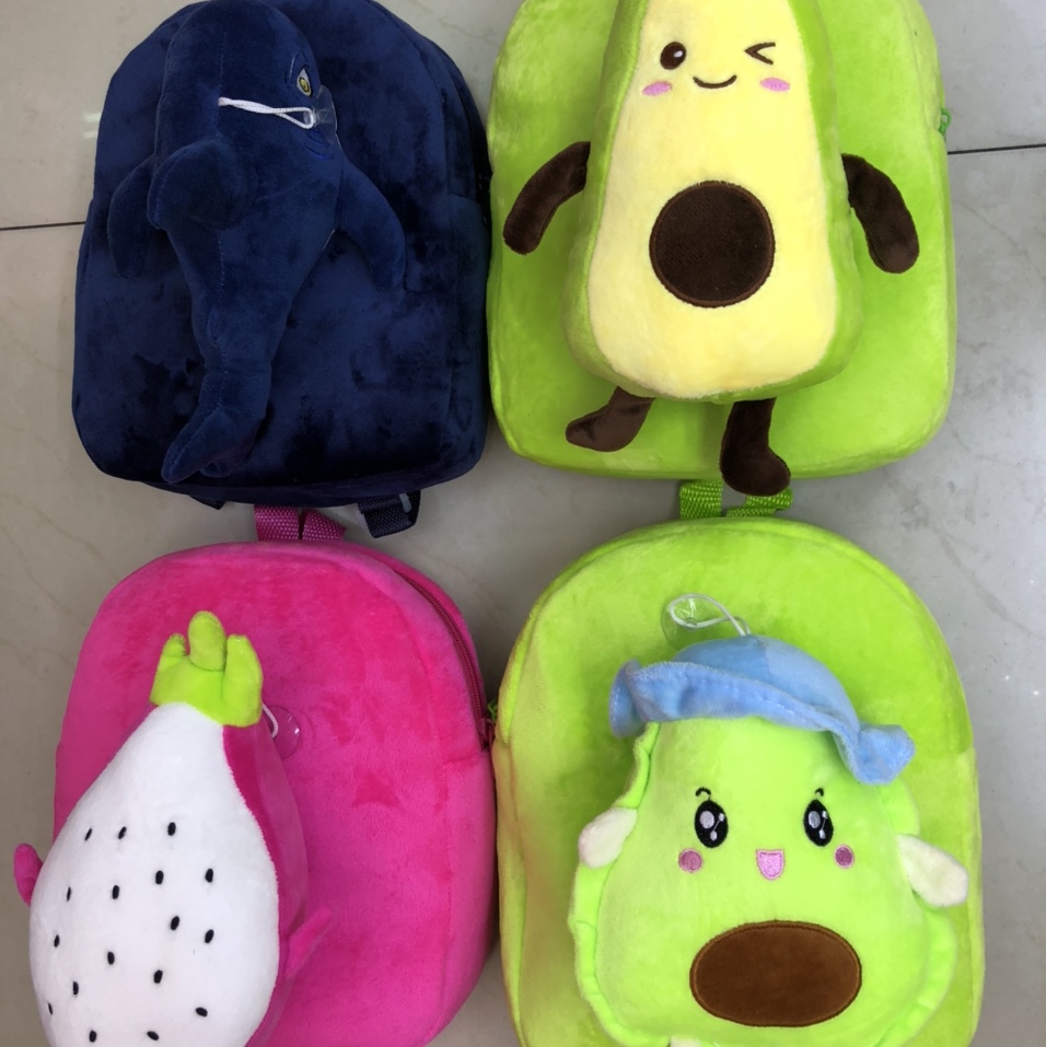 Plush doll cartoon backpack Cartoon doll backpack for children 3-5 years old backpack 69