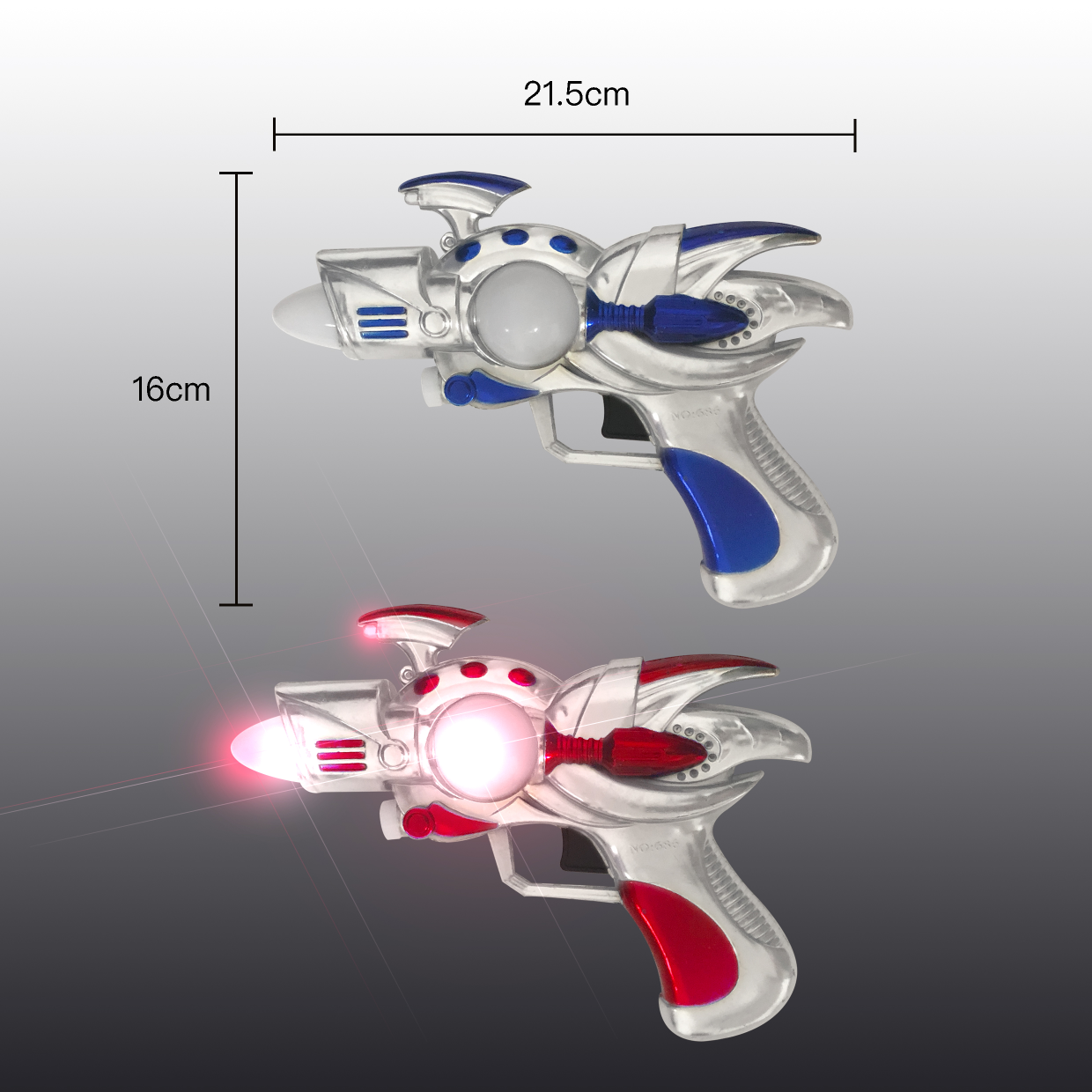 电镀喷漆闪光枪6686
