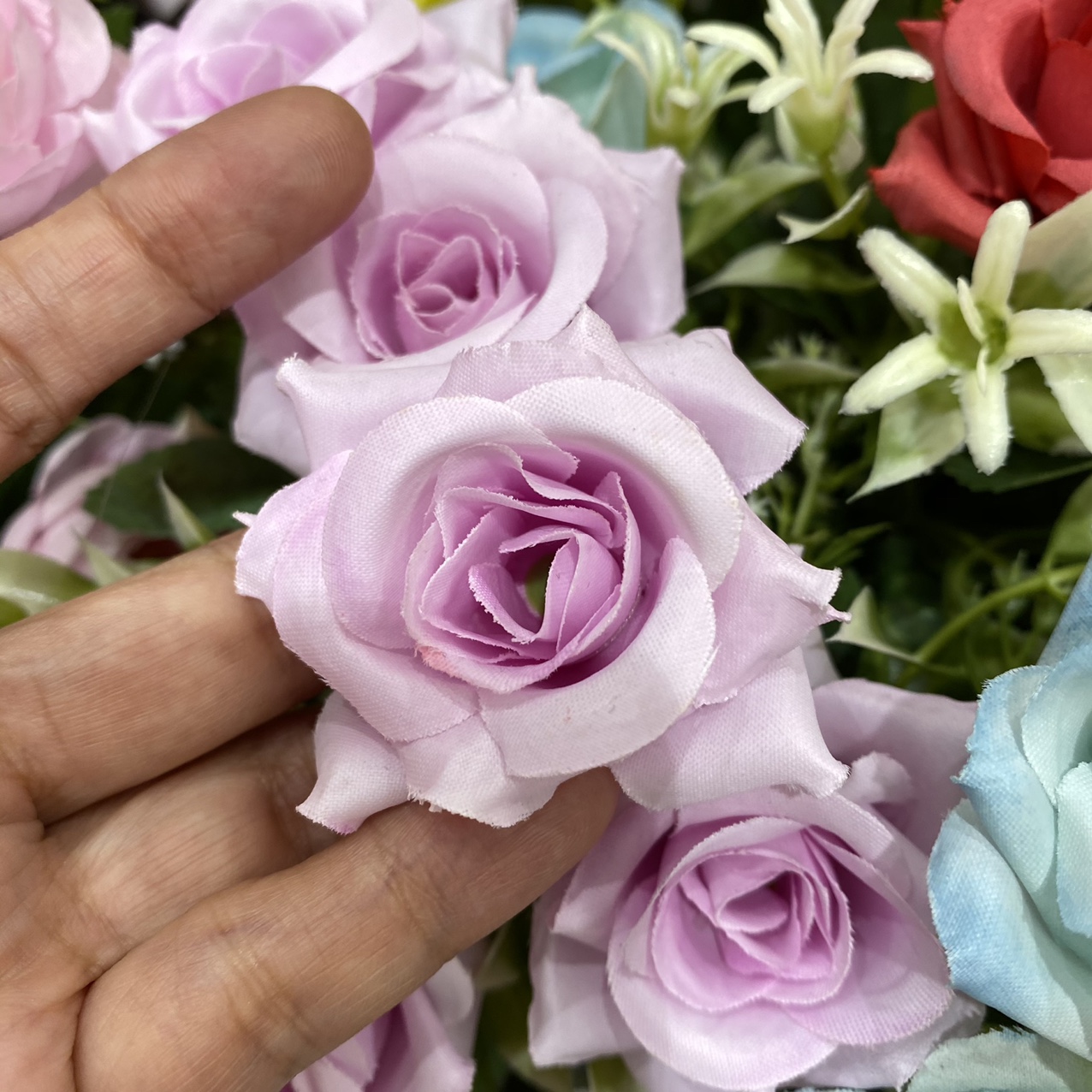 Small rose pink with sharp corners thumbnail