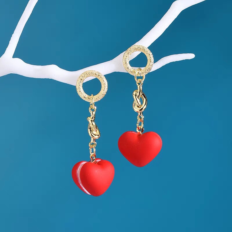 Fashion pearl temperament influencer personality luxury all fashion pearl love earrings