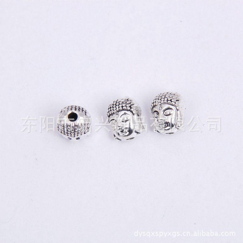 Alloy accessory Buddha head