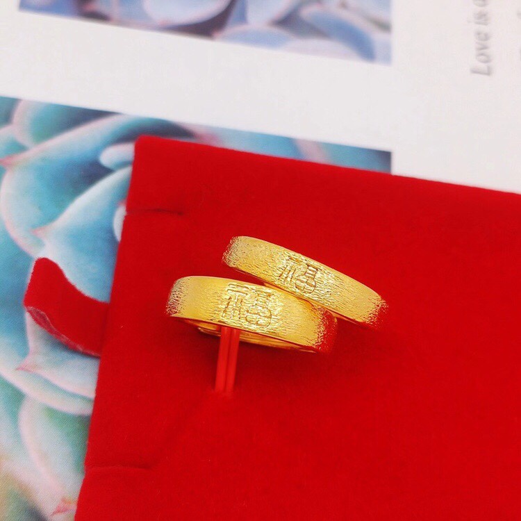 Shamian Fu ring, brass material, seiko production technology thumbnail