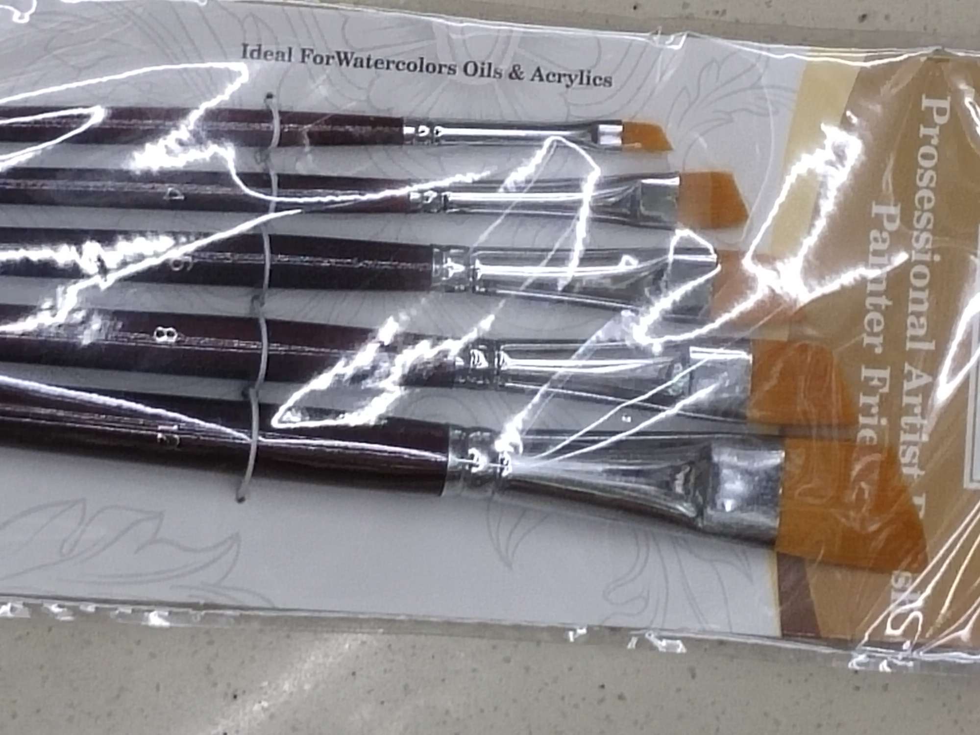 美术水彩画笔尼龙毛勾线笔水粉丙烯画笔油画笔多功能画画工具套装8细节图