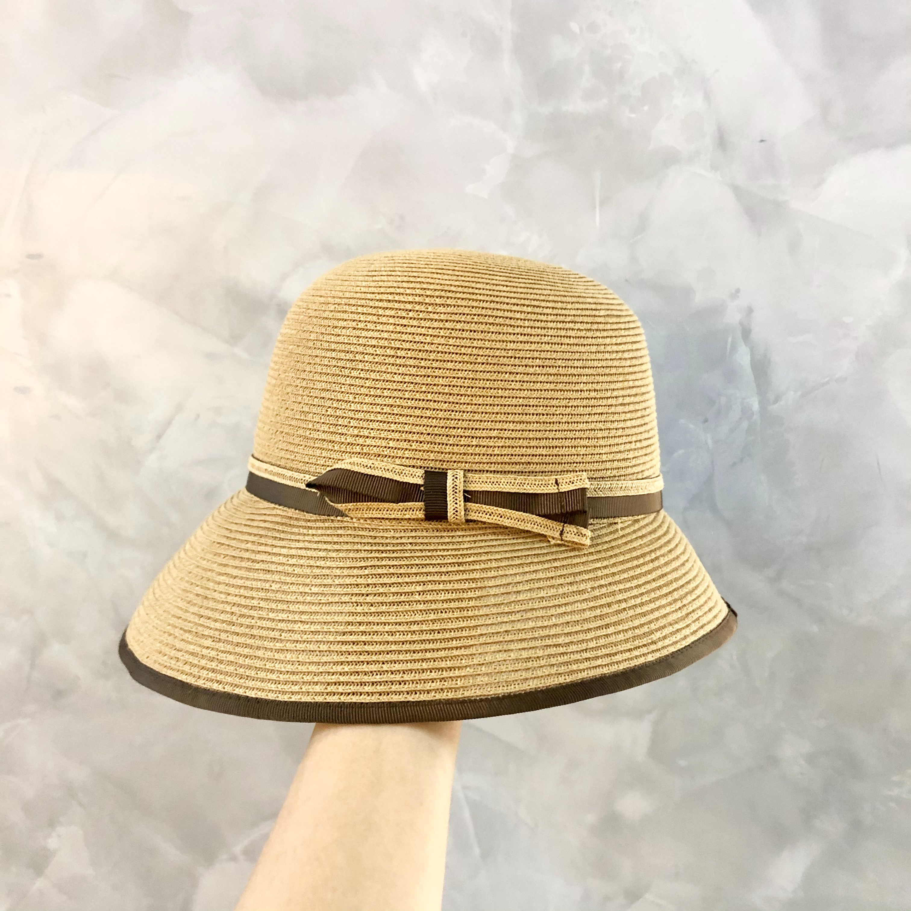 Kk Hat Broad Hat Industry Japanese Braid Braided Hat Ladies Folding Basin Hat Summer Fisherman Hat Straw Hat Ladies Outing Sun Block Hat Tide undefined