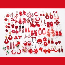 Stud earrings F06