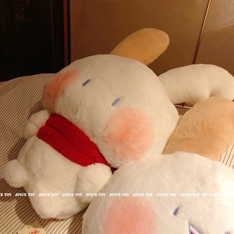 Conejos peluches bonecos calentadores de manos cojín muñeca dormir adorable japonés muñecas grandes influenciadores regalos para niños detail image 3