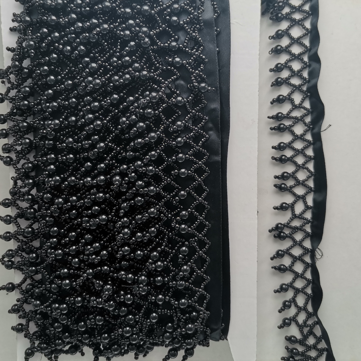 DIY fashion accessories and accessories, drape clothing and skirt hem decoration accessories, long panda rhinestone embellishments, elegant 3893