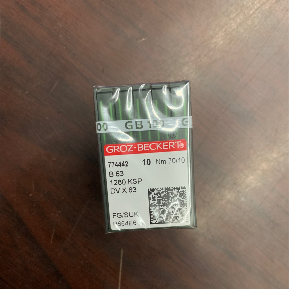 German original imported Groz-Beckert B63-70/10 needle details Picture