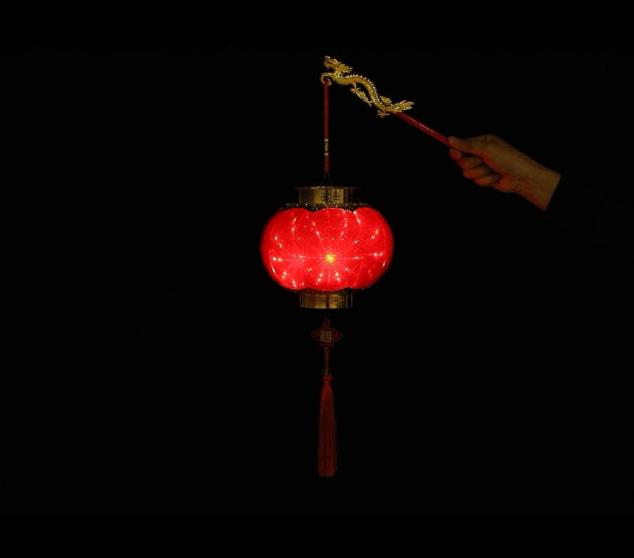 2021 New Year Decoration Small Red Lantern Children's Portable Housewarming With Light Light Spring Festival Hanging Lantern Red Palace Lamp Specification drawing