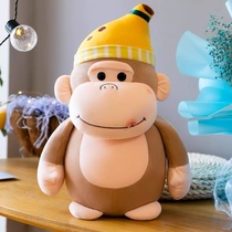 Plush toy monkey doll cuddles sleeping doll doll boys large gorilla doll throw pillow 18