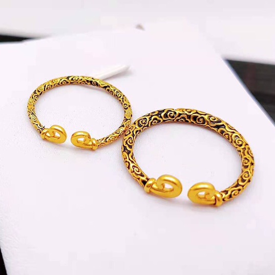 The pattern blackens the Wukong couple ring