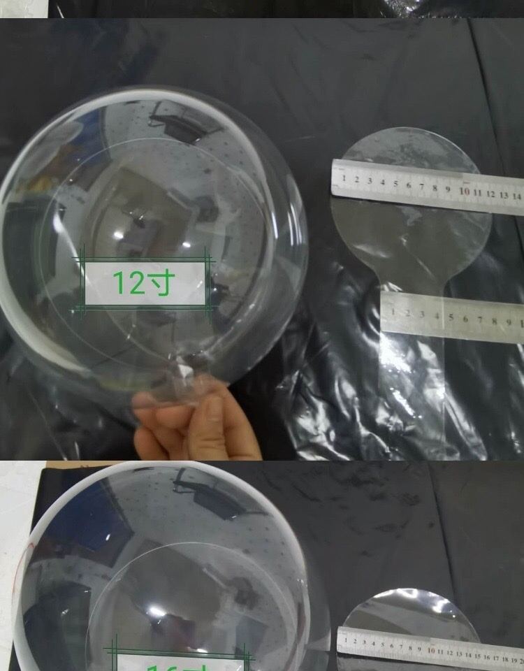 50 sets of popular transparent bounball balls, 10 inches, 18 inches, 24 inches, ground promotion color light balloons, rose bouquet balloons, 002 bounball balls, ball skins detail image 5