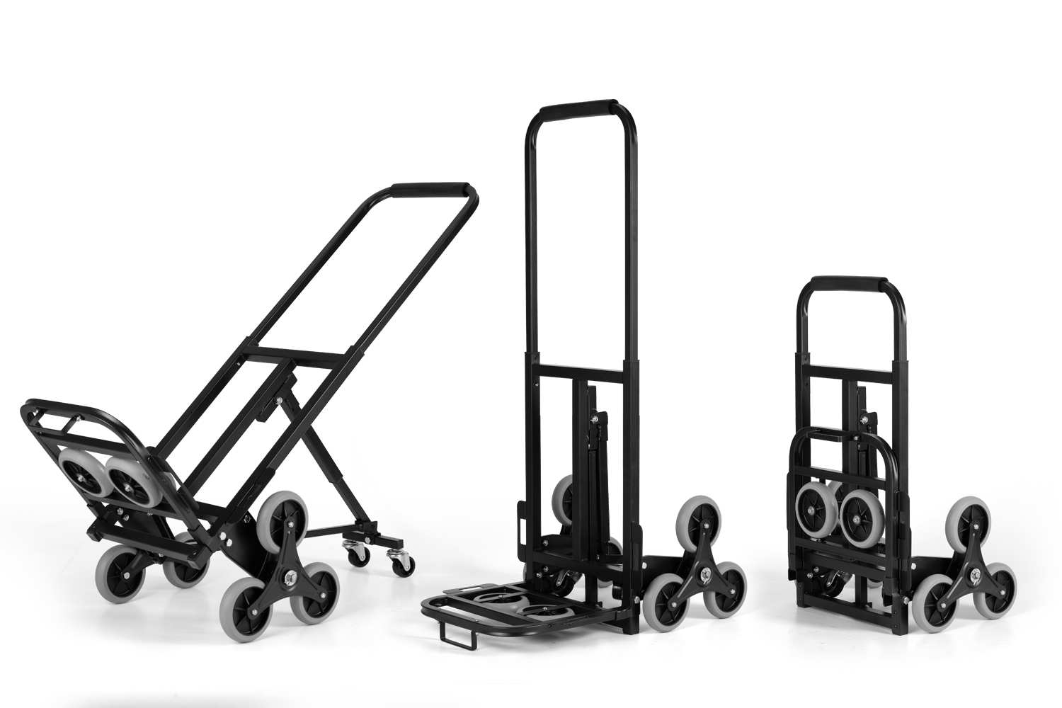 Large iron ladder cart, luggage cart, shopping cart, handcart detail image 5