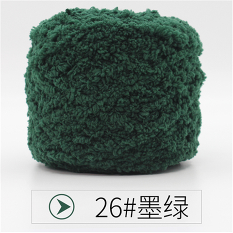 Coral lint lint thick scarf Baby Baby cotton Handmade diy self-woven material bag 93