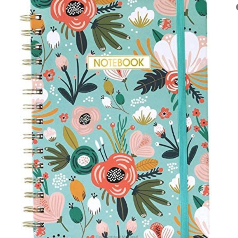 Donghu Paper Products Unicorn Korean Cartoon in's hot-selling mini portable coil notebook, small flower light green coil notebook