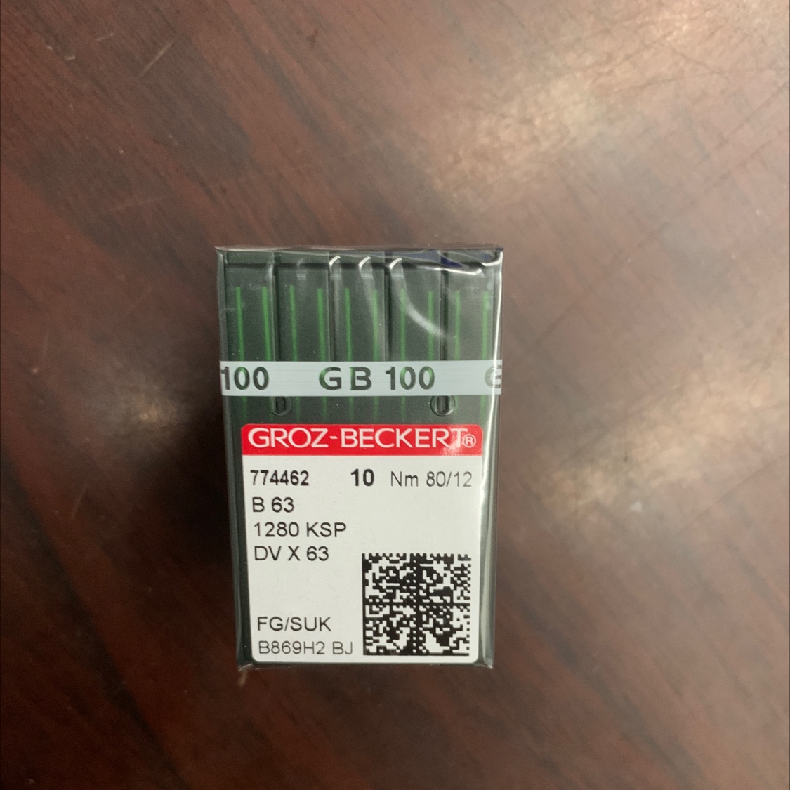 German original imported Groz-Beckert B63-80/12 needle