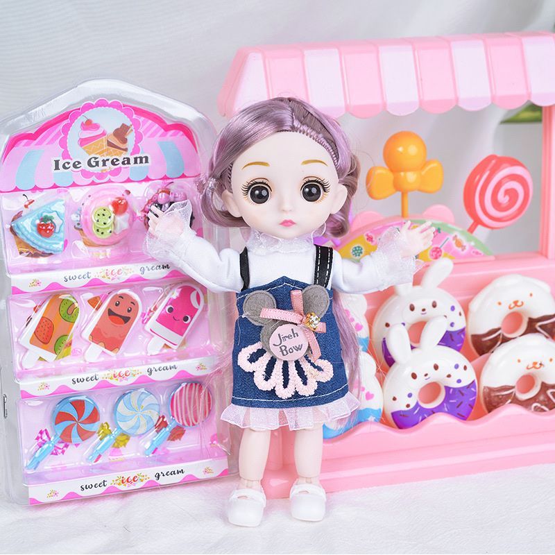 贝莉多儿童生日礼物娃娃蛋糕礼盒创意仿真场景过家家公主娃娃玩具 详情图3