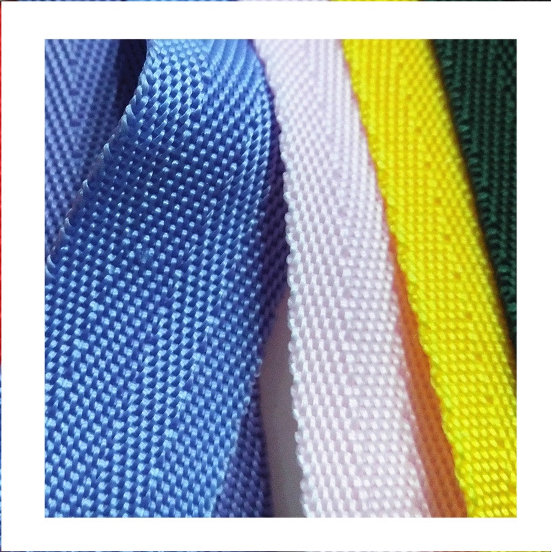 2.5cm PP polypropylene woven belt herringbone double character woven belt black color custom: 9#