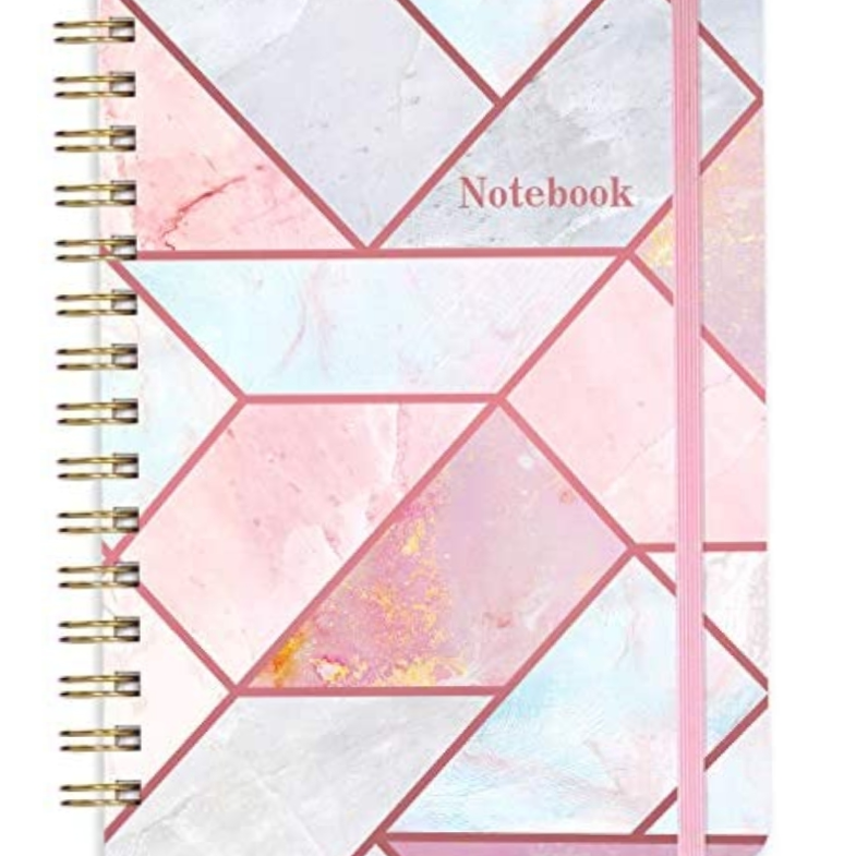 Donghu Paper Products Unicorn Korean cartoon in's mini portable coil notebook, geometric pink coil notebook, is selling well