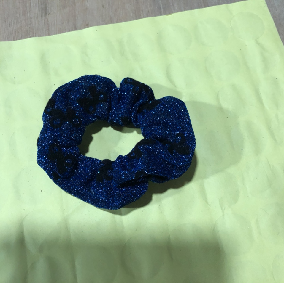 植绒亮丝布圈6 网红流行新款头饰时尚百搭潮流女士发圈环宇饰品