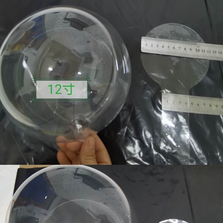 50 sets of popular transparent bounball balls, 10 inches, 18 inches, 24 inches, ground promotion color light balloons, rose bouquet balloons, 002 bounball balls, ball skins