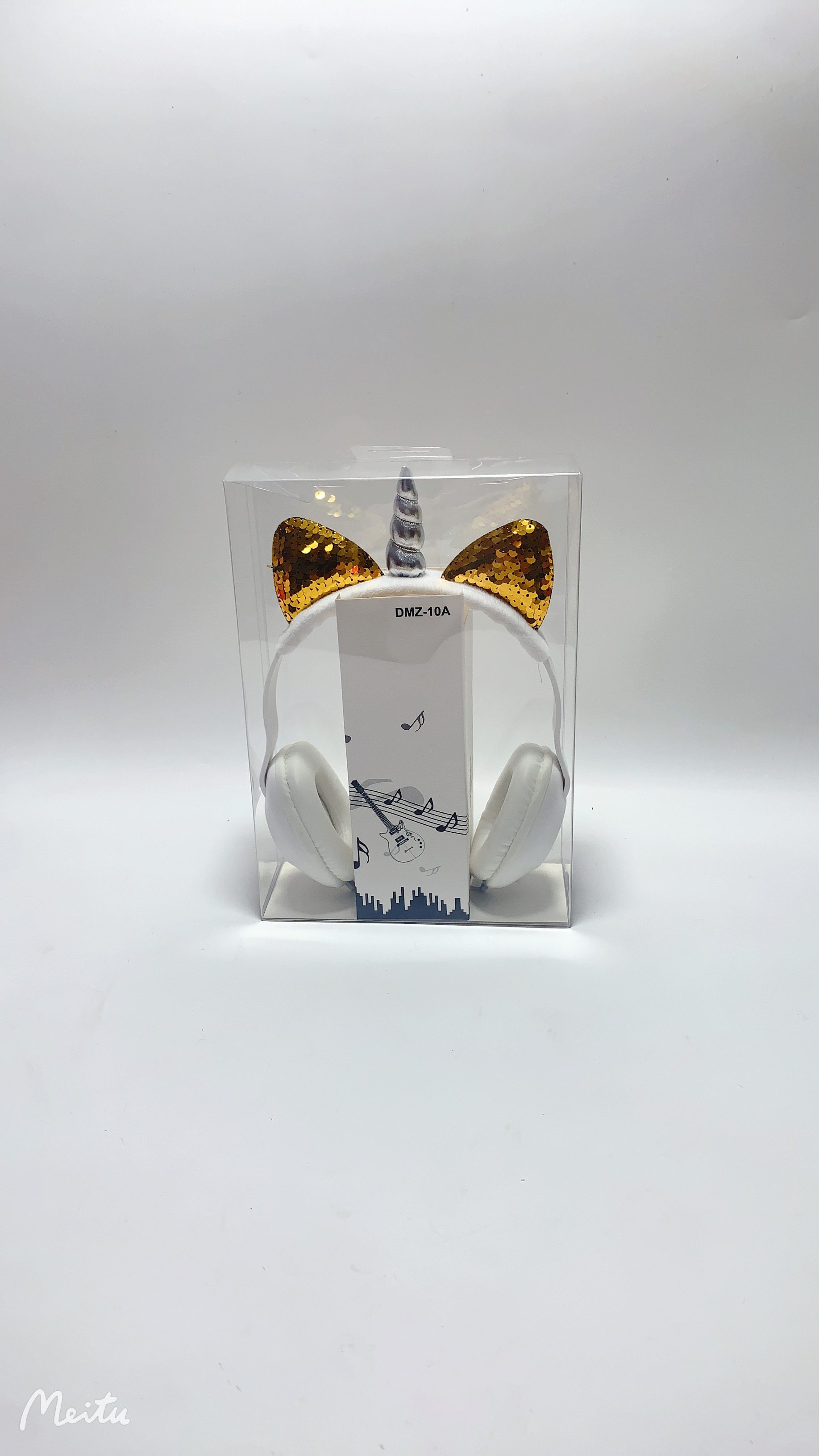 DMZ-10A独角兽卡通头戴式儿童礼品耳机详情图5