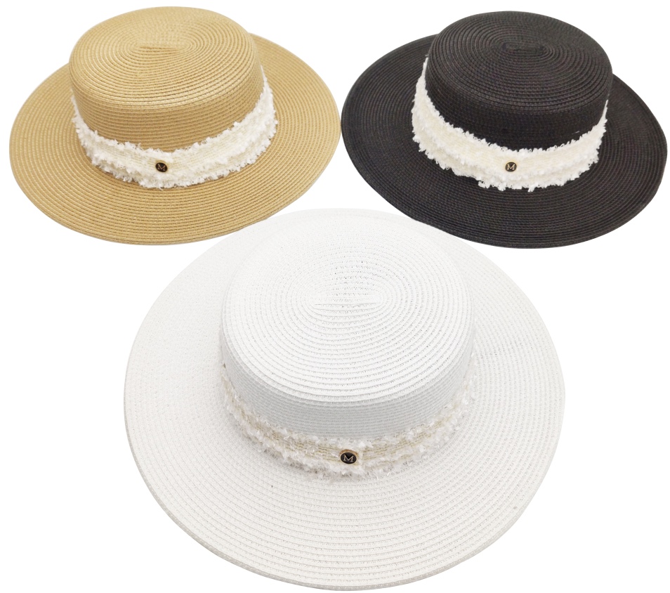 Flat-Top, Flat-Edge, Stylish Sunscreen Hat full figure