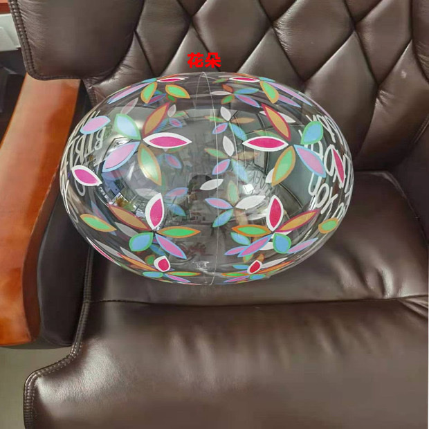 50 sets of 10-inch, 18-inch and 24-inch transparent bubble balls for ground promotion, decorated with balloons, rose bouquets and balloon prints detail image 3
