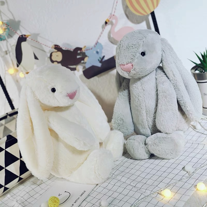 Bangbang Rabbit Plush Toys, cute rabbit dolls, Hanging ear rabbit dolls, birthday gifts for children and girls 3 detail image 1