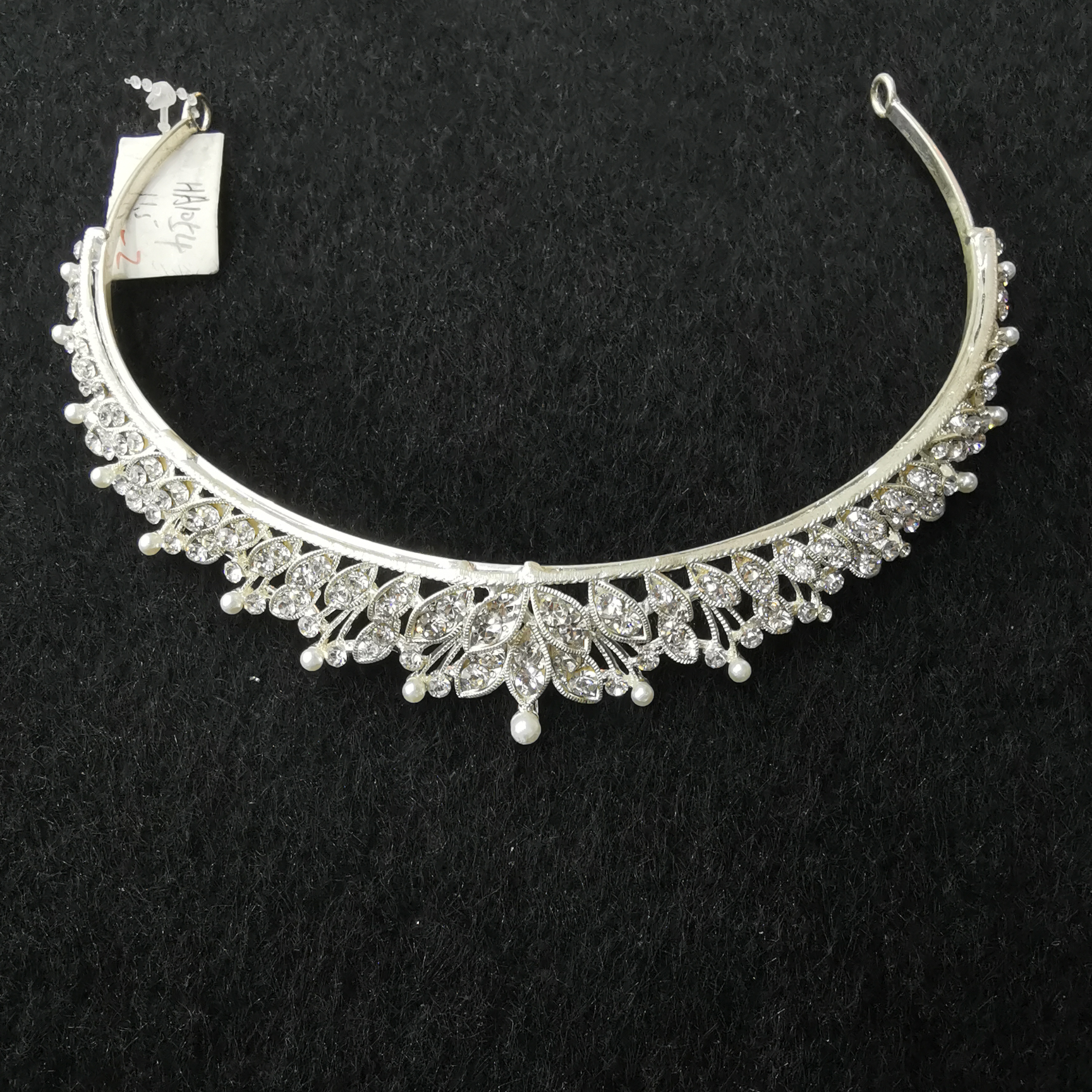 Fairy-beauty! Big Crown Tiara Handmade Fairy Beauty Girl Girl Hair Accessories Atmospheric Princess Ice and Snow Girl Crown Yi Li 070