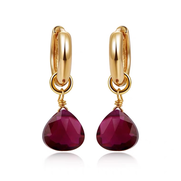 New style earrings with plump hearts and ear buckles details Picture