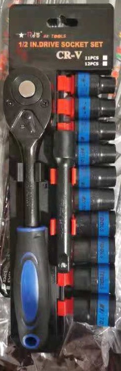 46pc套筒组合工具汽保汽修工具46件套批头组套五金工具详情图11
