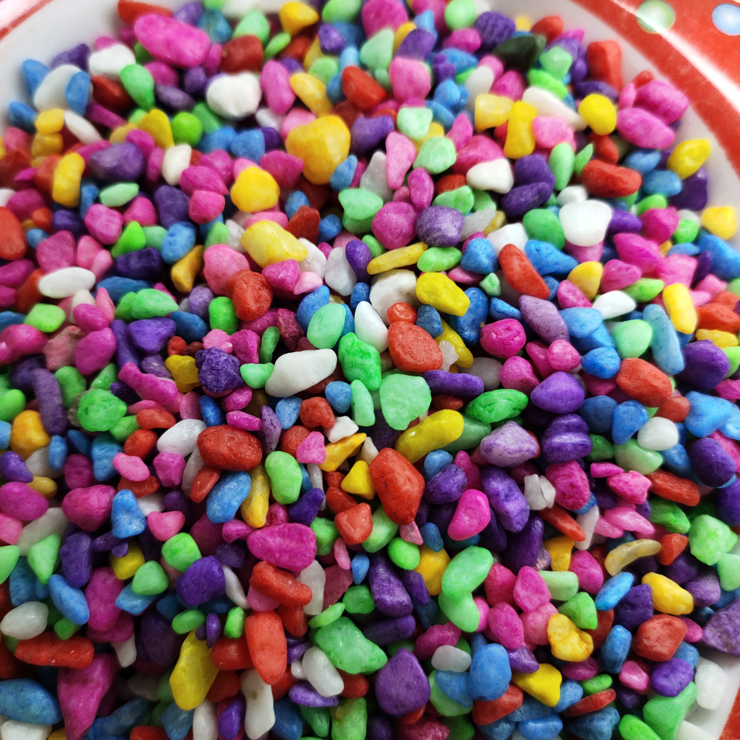 Small colored stones