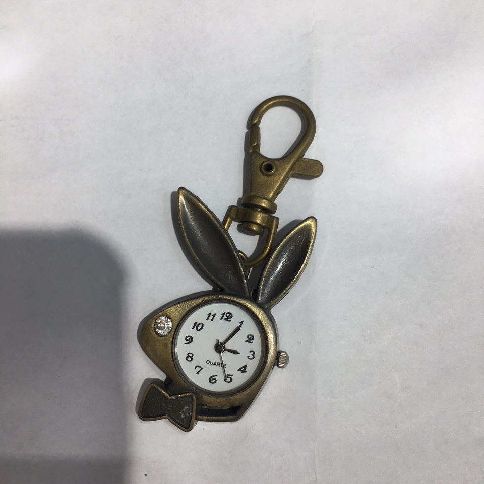 古铜色钥匙扣手表110图